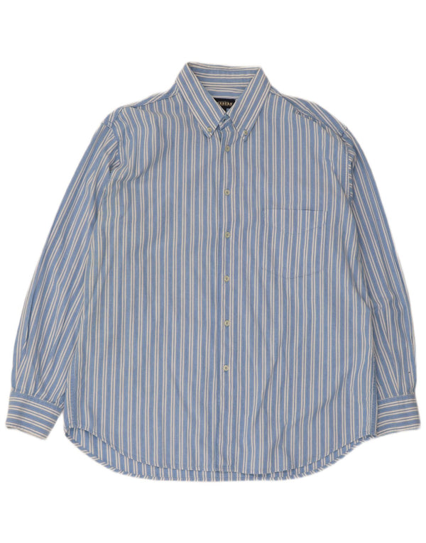 Carrera Chemise XL Bleu Rayé Coton Homme