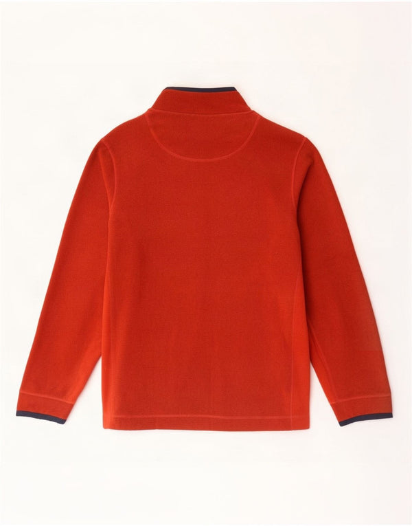Weird Fish Jersey de Forro Polar con Cremallera y Cuello para Hombre 2XL Granate Colorblock Poliéster