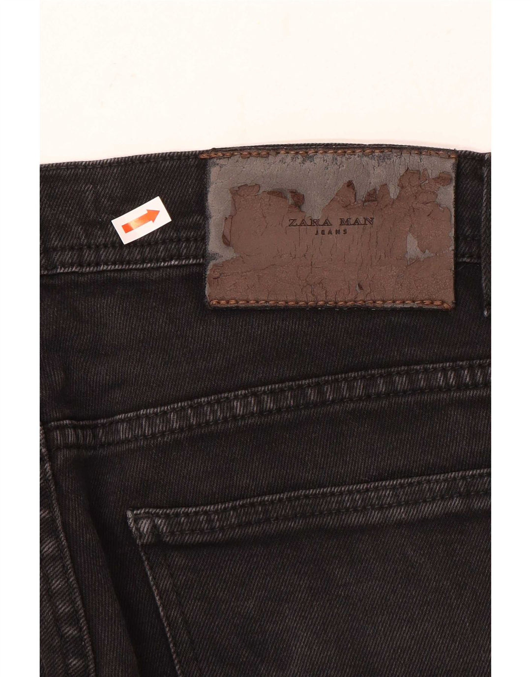 Zara Mens Slim Jeans EU 40 Medium W31 L30 Black