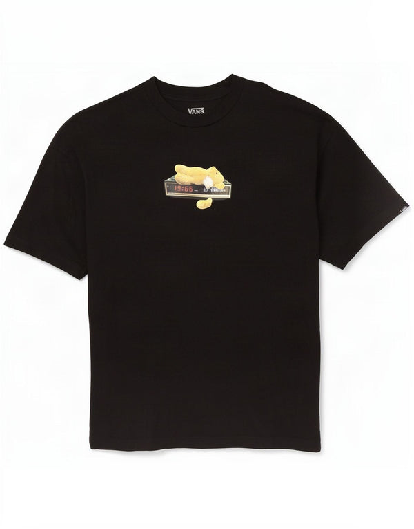 Ανδρικό T-Shirt Vans Loose Fit Top XL Μαύρο βαμβακερό