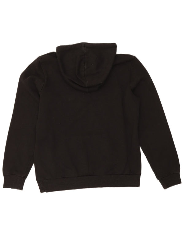 Felpa con cappuccio grafica da donna Puma UK 12 cotone medio nero
