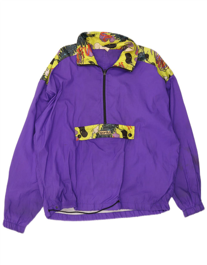 Sportful Męska bluza dresowa Top Jacket Medium Purple Argyle/Diament