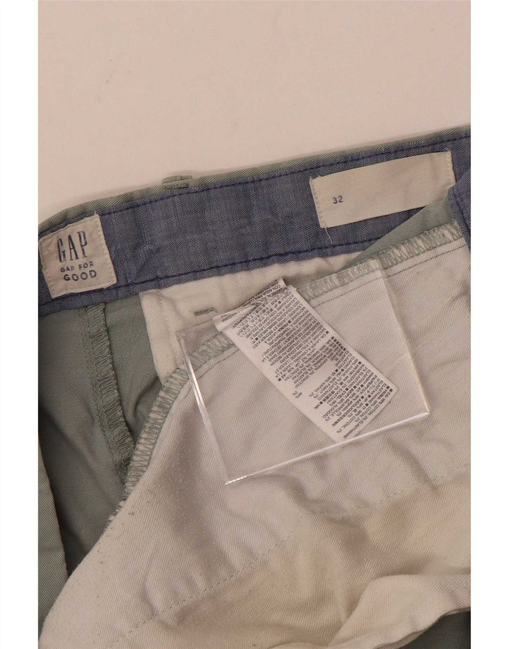 Gap Herre Chino Shorts W32 Medium Green Bomuld