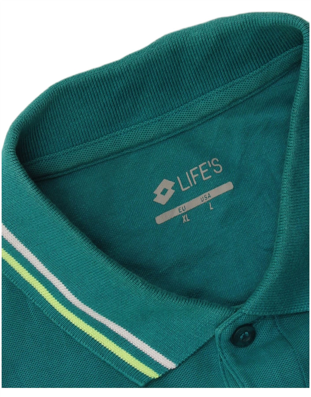 Lotto Mens Polo Shirt Large Green