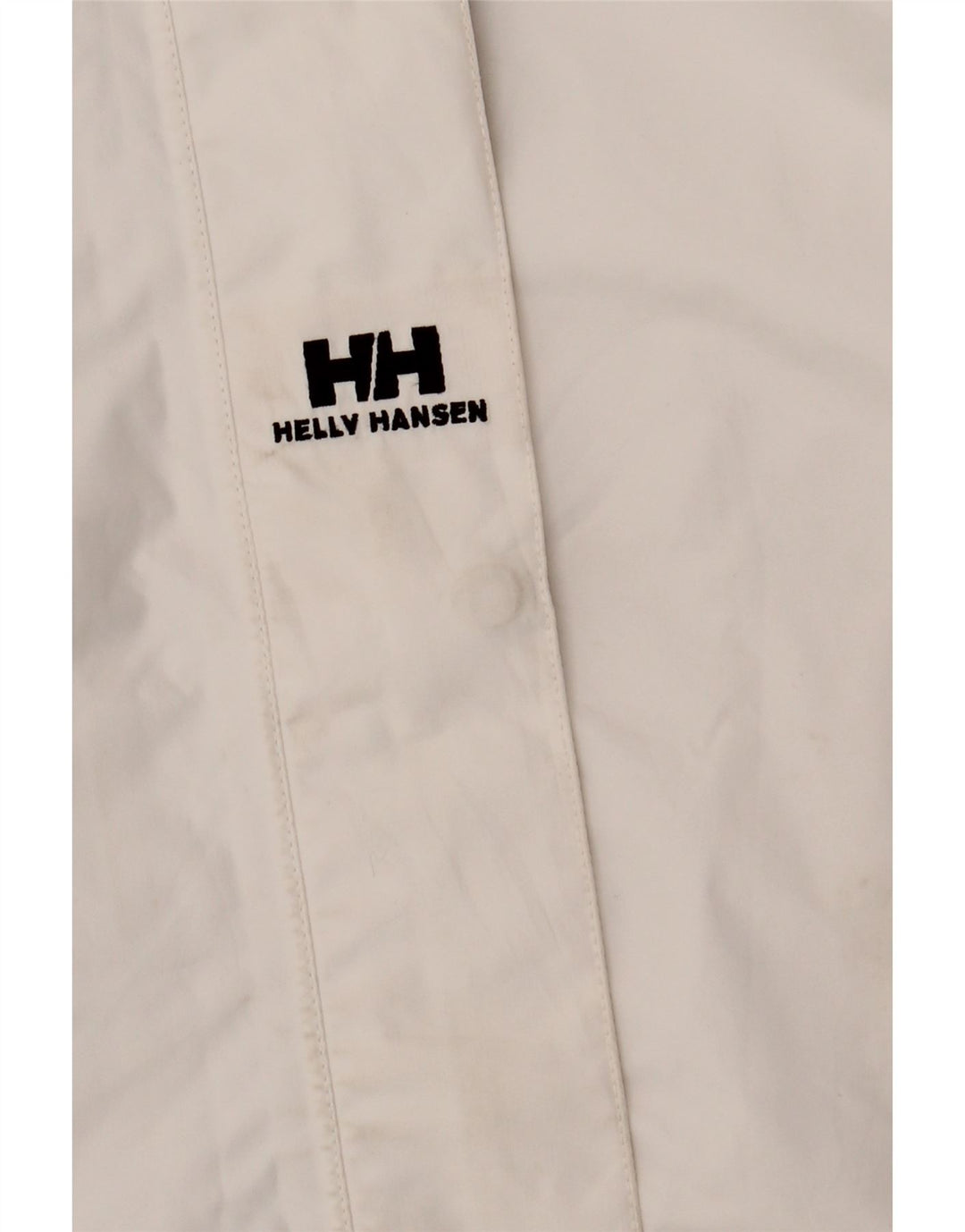 Jaqueta de chuva com capuz feminina Helly Hansen Reino Unido 16 grande poliéster branco