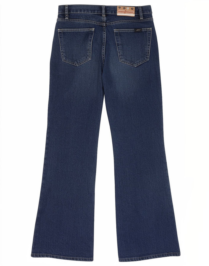 Wild Jeans Womens High Rise Flared IT 42 Medium W26 L30 Blue Cotton