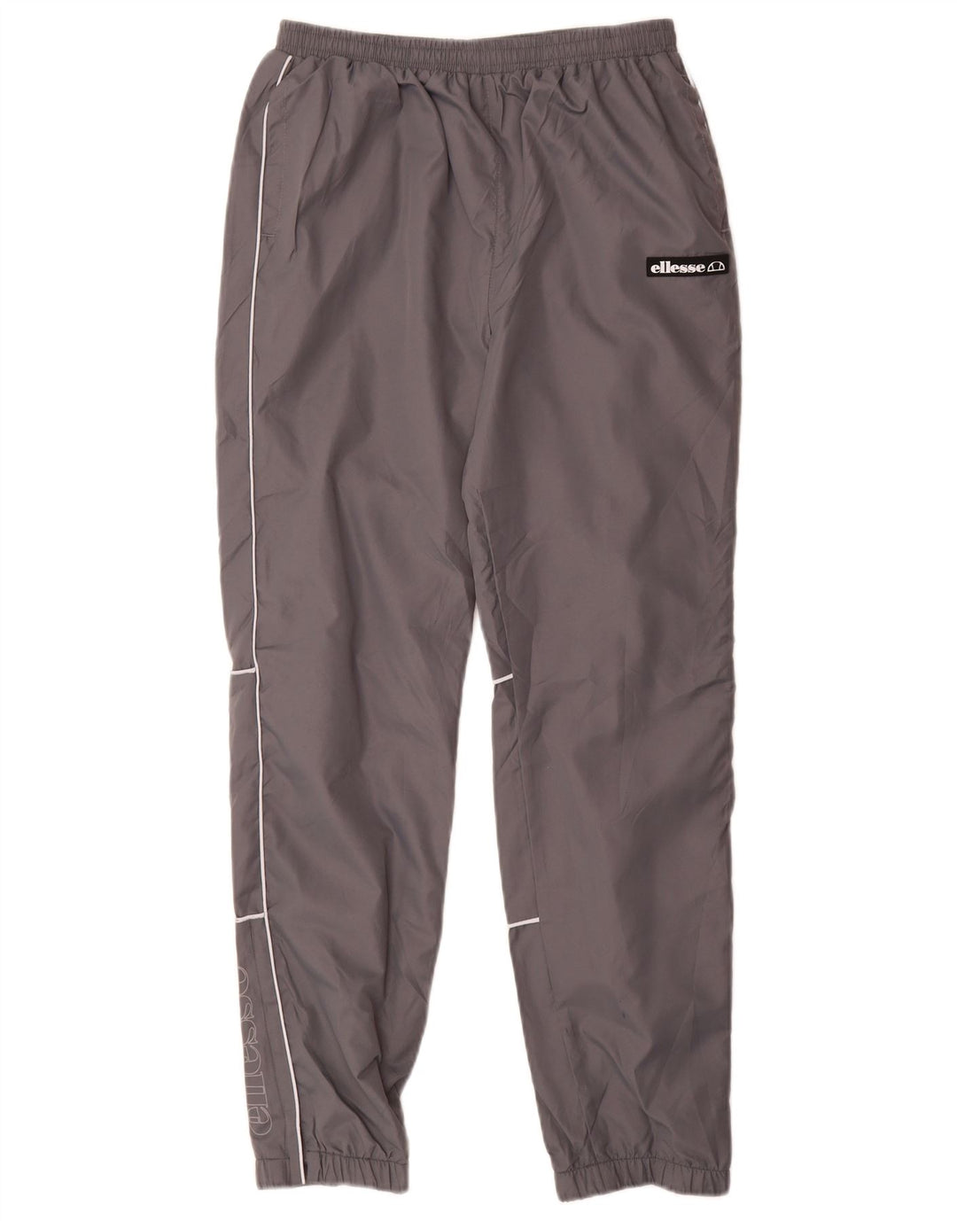 Ellesse Boys Graphic Tracksuit Trousers Joggers 13-14 Years  Grey Polyester