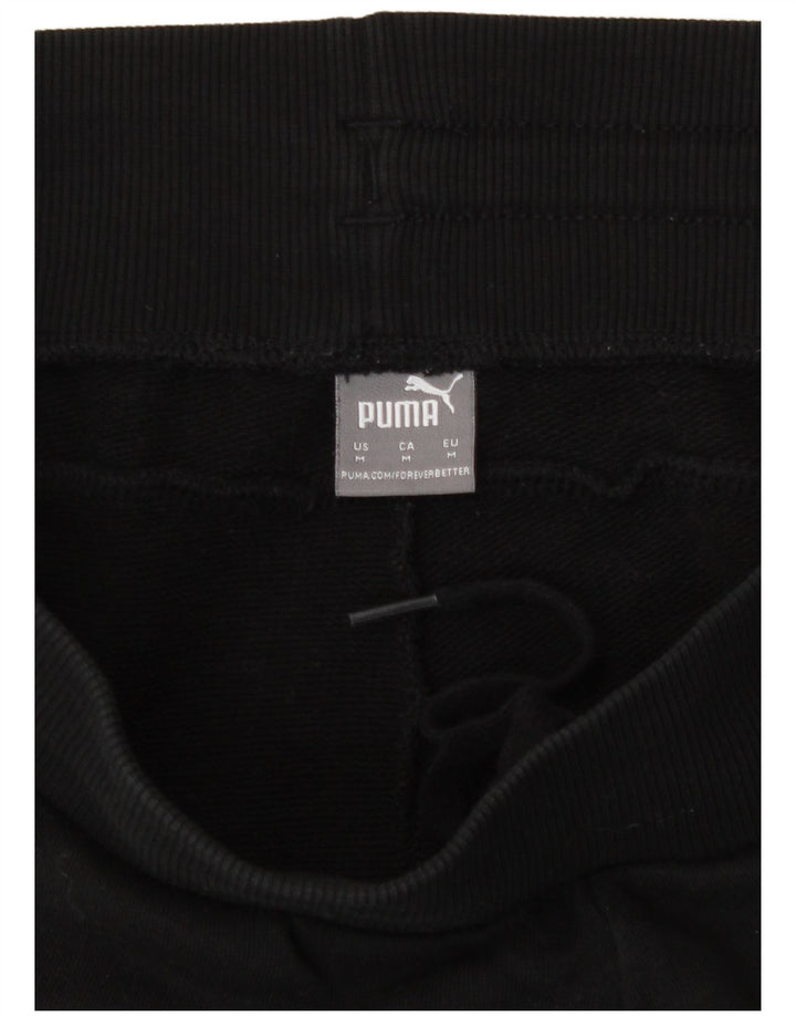 Puma Mens Tracksuit Trousers Joggers Medium  Black