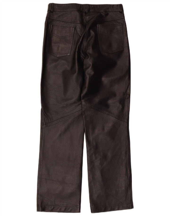 Conbipel Damen Lederhose IT 46 Large W30 L30 Schwarz