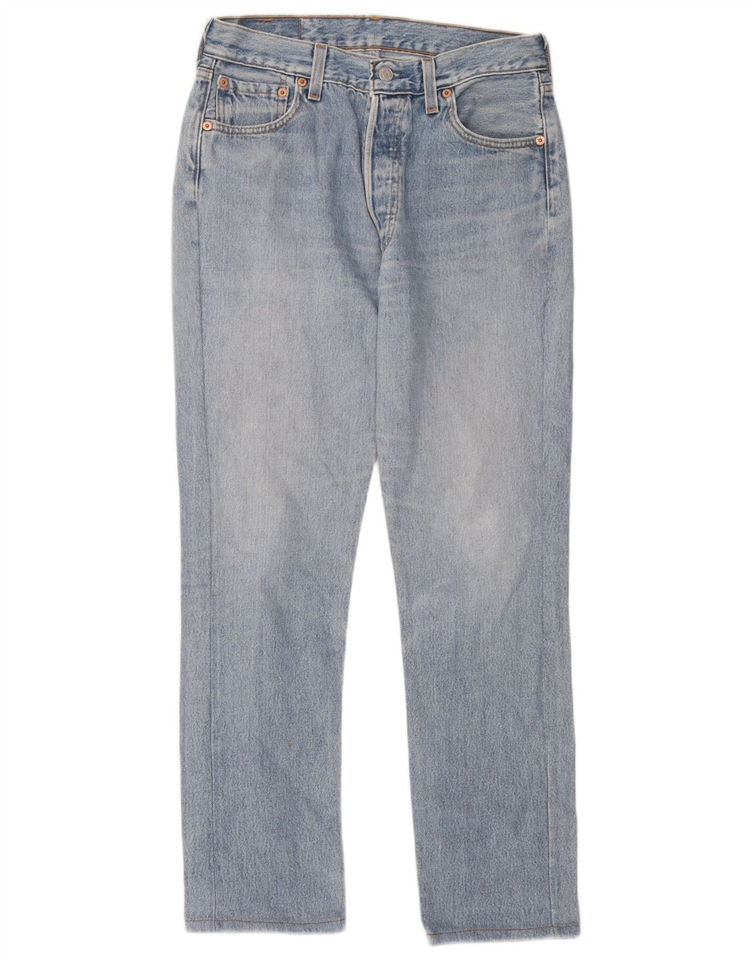 Levi's Mens Straight Jeans W28 L28 Blue Cotton