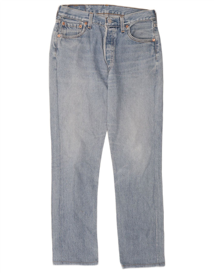 Levi's Mens Straight Jeans W28 L28 Blue Cotton