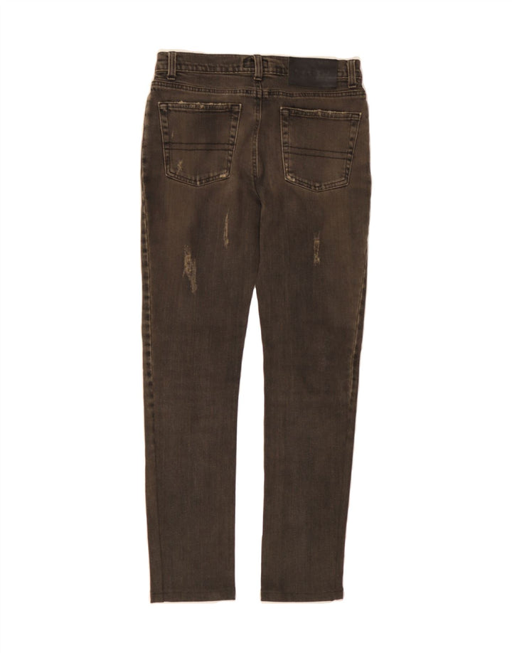 RICHMOND Womens Distressed Slim Jeans W27  L29 Grey Cotton Vintage Richmond and Second-Hand Richmond from Messina Hembry 