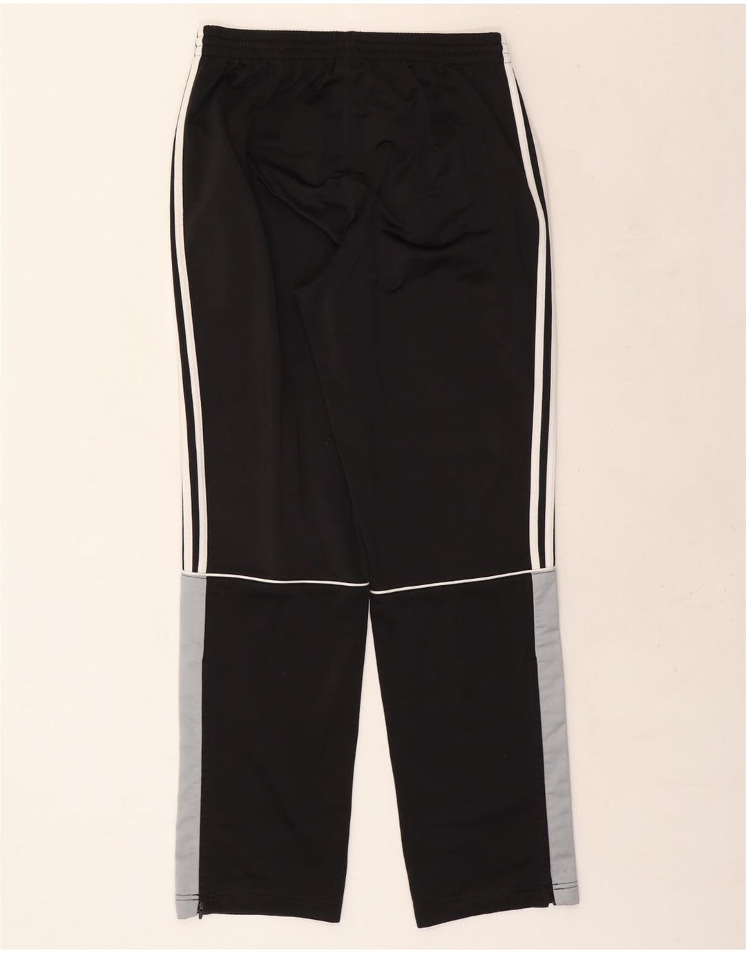 ADIDAS Herren-Trainingshose, Mittelschwarz, Farbblock-Polyester