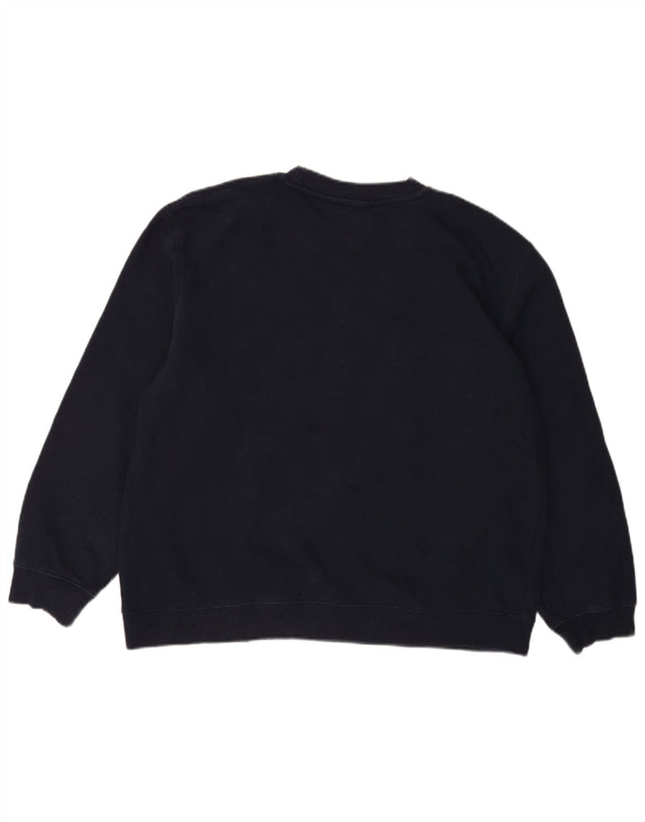 Zara Mens Sweatshirt Jumper XL Navy Blue