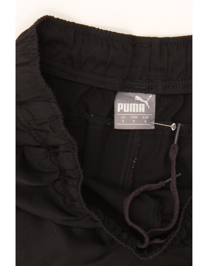 PUMA Womens Sport Shorts UK 10 Small Black Polyester Vintage Puma and Second-Hand Puma from Messina Hembry 