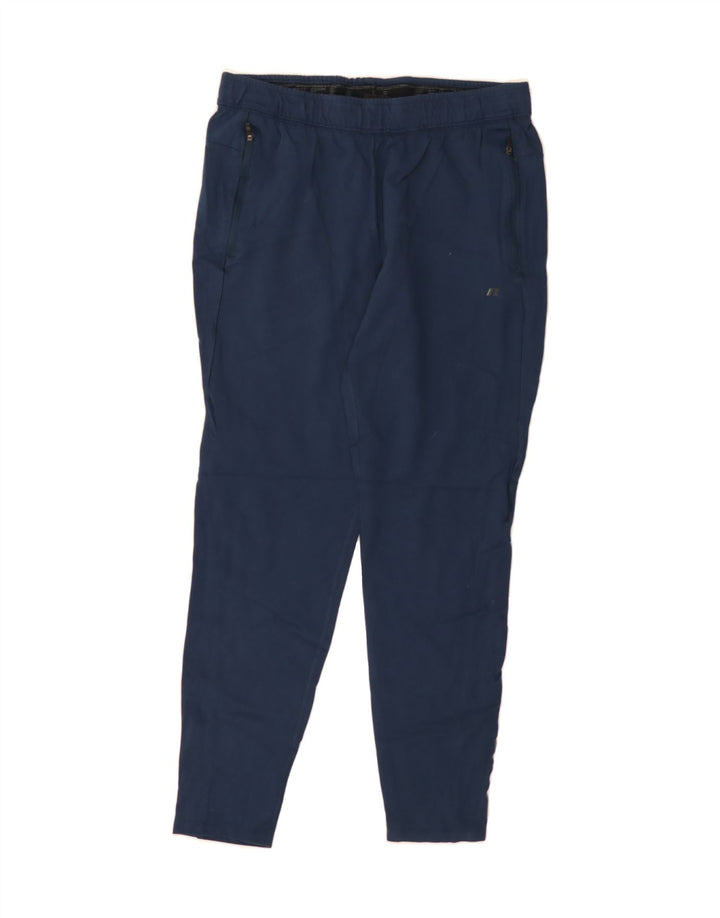 RUSSELL ATHLETIC Mens Tracksuit Trousers Large  Navy Blue Rayon Vintage Russell Athletic and Second-Hand Russell Athletic from Messina Hembry 