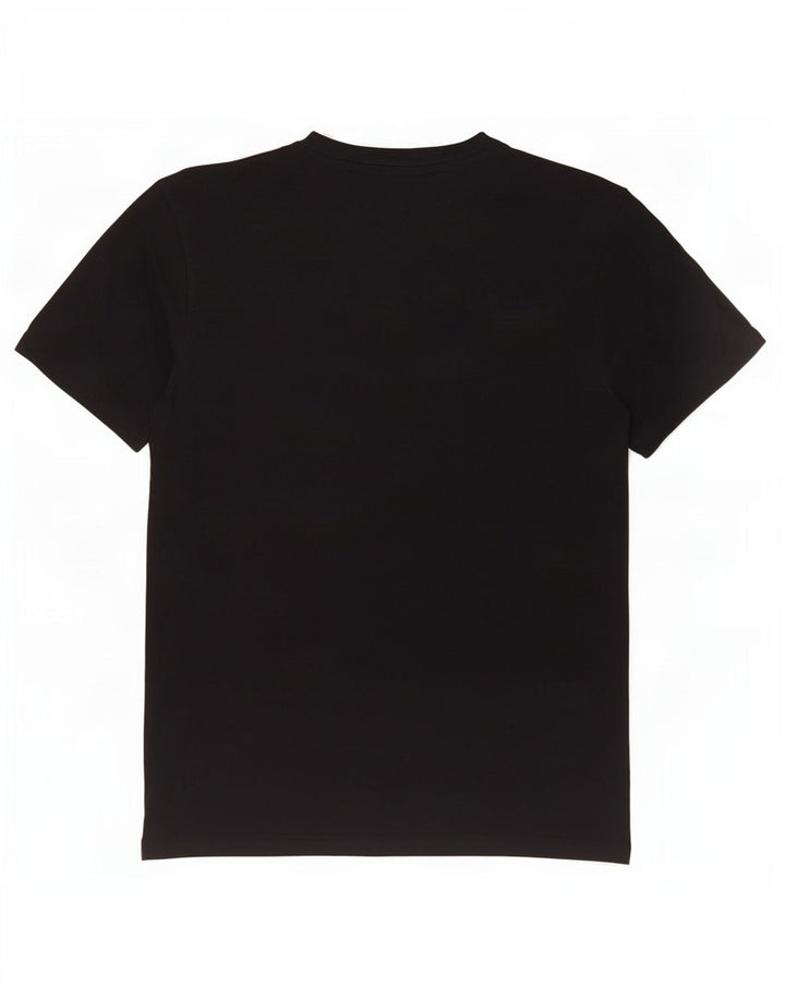 Hugo Boss Hombre Camiseta Gráfica Top Medium Negro