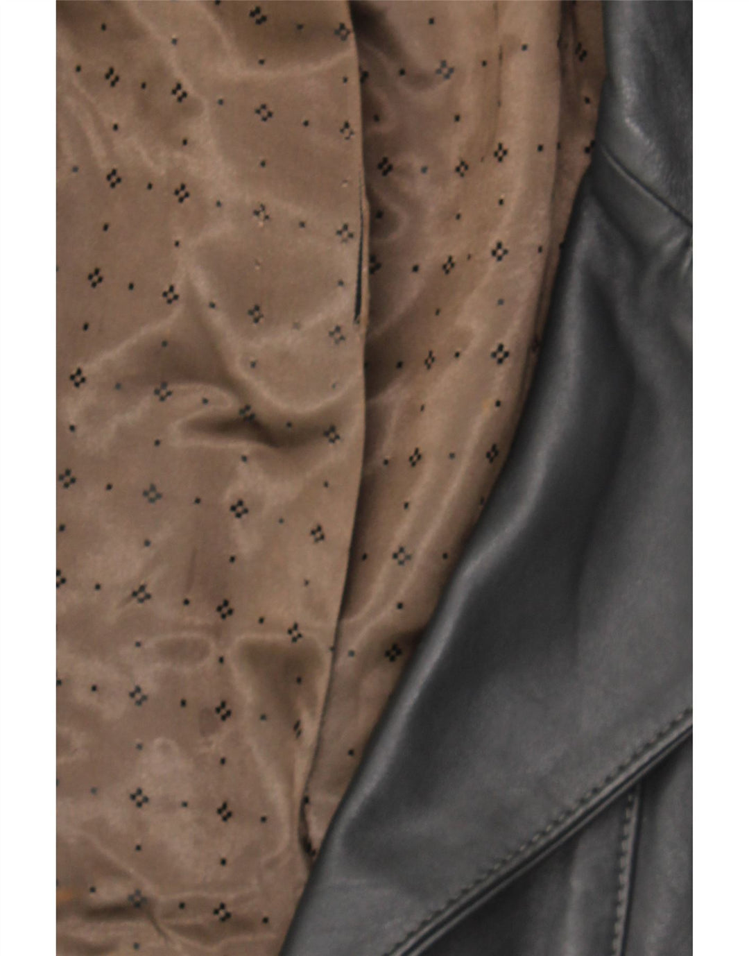 JULIAN VARD Womens Leather Jacket UK 14 Medium Black Leather Vintage Julian Vard and Second-Hand Julian Vard from Messina Hembry 