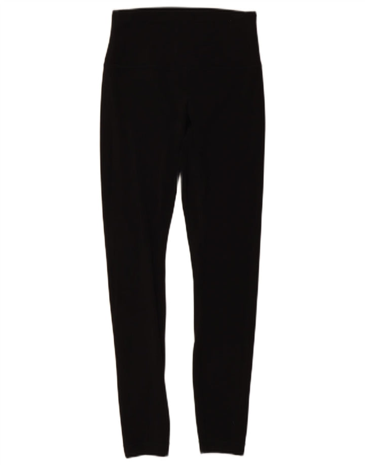 Lululemon Leggings para mujer US 6 mediano nailon negro