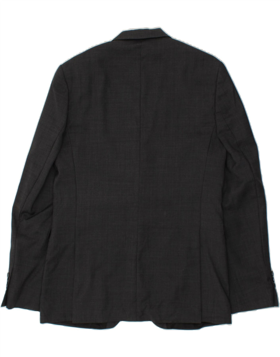 JAEGER Mens 2 Button Blazer Jacket UK 42 XL Grey Wool Vintage Jaeger and Second-Hand Jaeger from Messina Hembry 