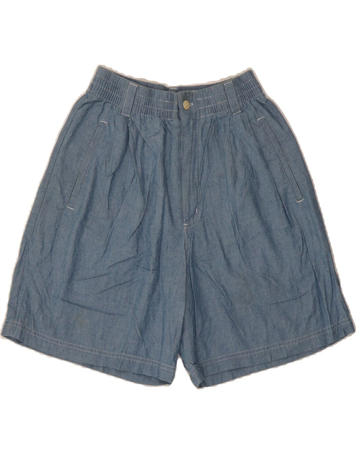 EDDIE BAUER Womens Casual Shorts Small W26  Blue Cotton Vintage Eddie Bauer and Second-Hand Eddie Bauer from Messina Hembry 
