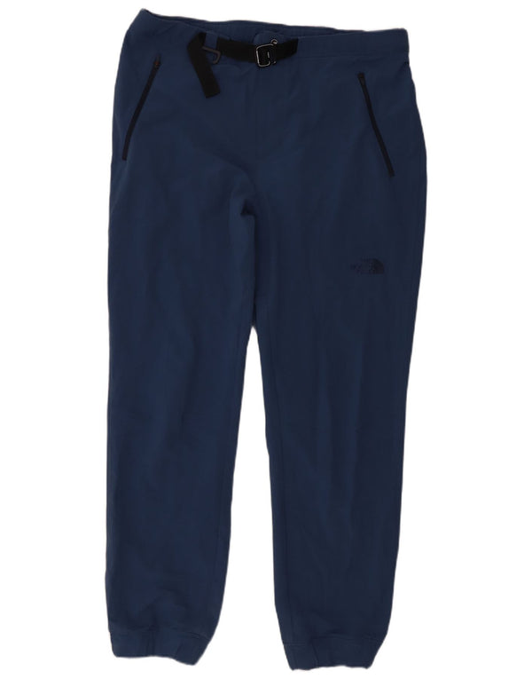The North Face Mens Joggers Casual Παντελόνι Large W36 L30 Blue Polyester