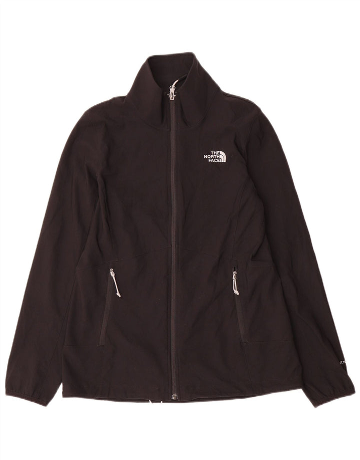 The North Face Womens Tracksuit Top Jacket UK 12 Medium Black Polyester
