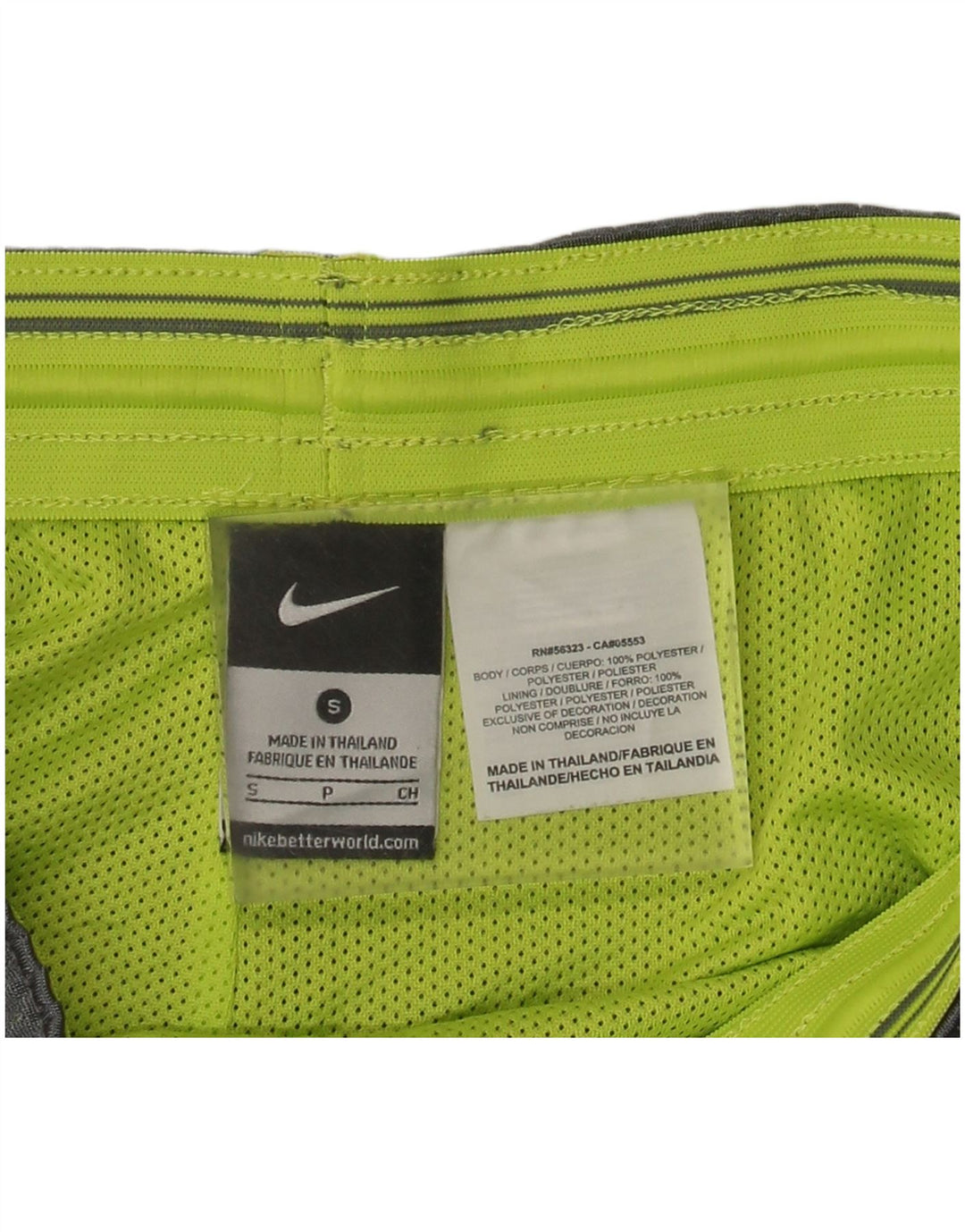 Nike Womens Dri Fit Sport Shorts UK 10 Small  Grey Polyester