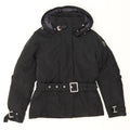 CAPE HORN Womens Hooded Padded Jacket IT 42 Medium Black Vintage Cape Horn and Second-Hand Cape Horn from Messina Hembry 