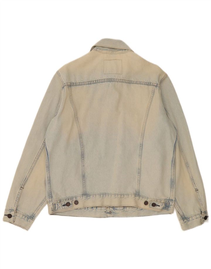 Ανδρικό τζιν μπουφάν LEVI'S UK 38 Medium Blue Cotton
