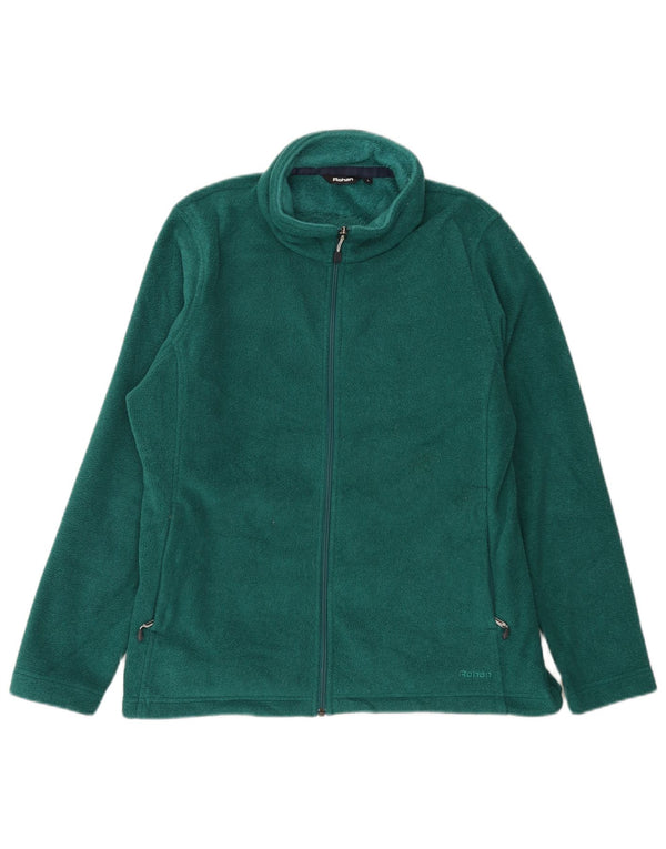 Rohan Dame Fleecejakke UK 16 Stor Grøn Polyester