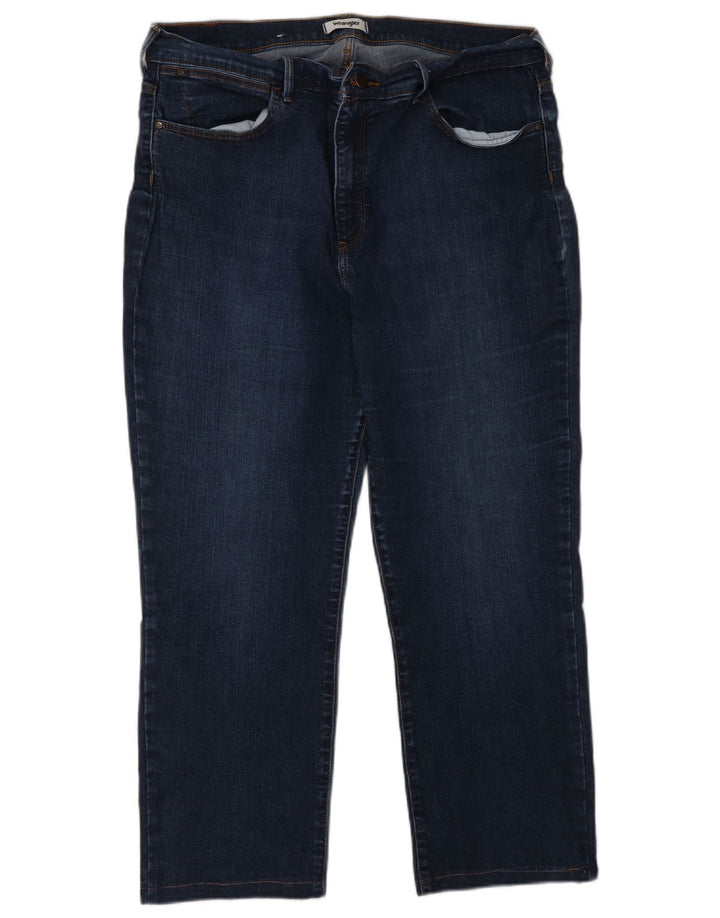 Wrangler Mens Cropped Jeans W32 L25 Blue