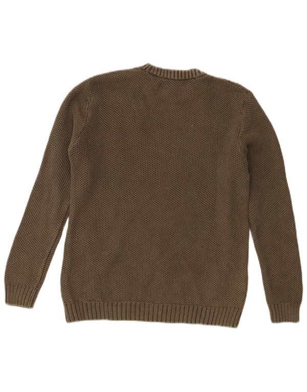 Πουλόβερ Zara Boys Crew Neck Jumper 9-10 Years Khaki