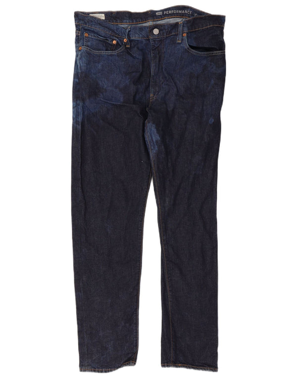 Levi's Mens 512 Slim Tapered Jeans W38 L32 Navy Blue Cotton