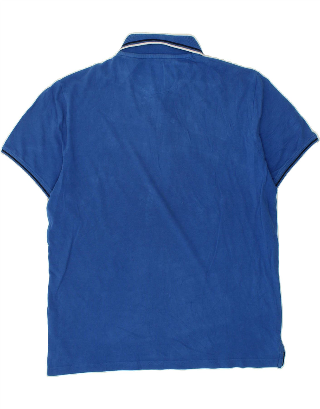 CHAMPION Mens Polo Shirt Large Blue Cotton Vintage Champion and Second-Hand Champion from Messina Hembry 