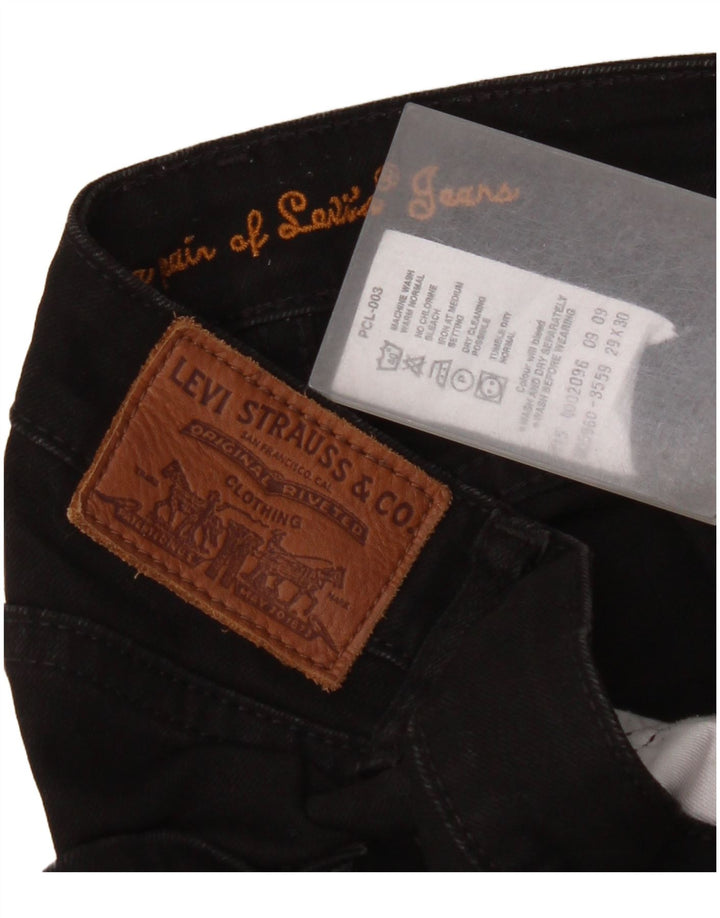 Levi's Womens Slim Jeans W29 L30 Black