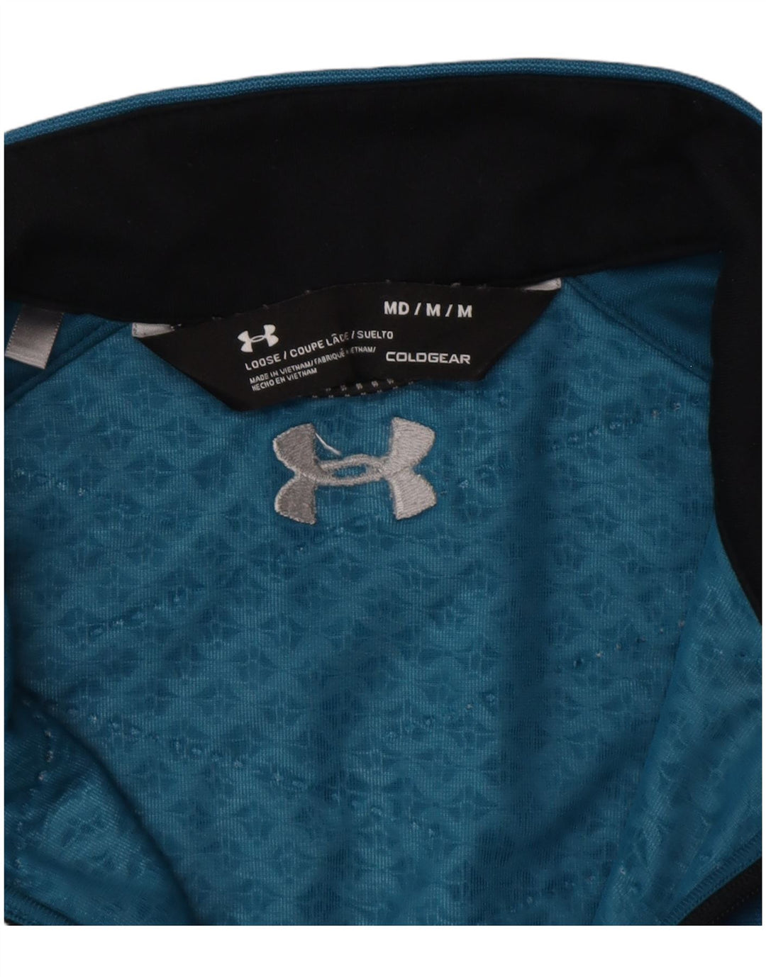 Under Armour Mens Cold Gear Loose Fit Top Long Sleeve Medium Blue
