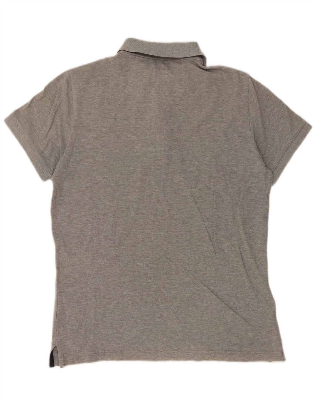 Polo da uomo Henry Cottons in cotone grigio medio