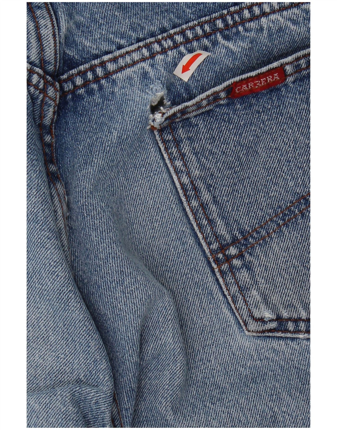 CARRERA Mens Straight Jeans W32 L33 Blue