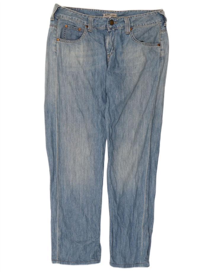 Lee Herren Avalon Straight Jeans W33 L33 Blaue Baumwolle