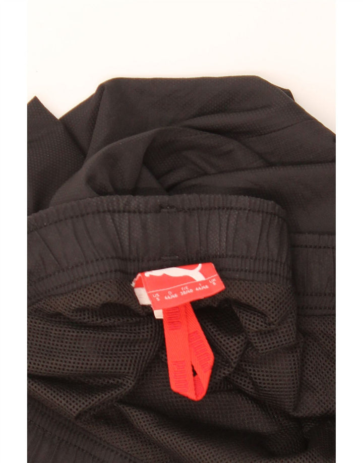Puma Mens Tracksuit Trousers Joggers Small  Black