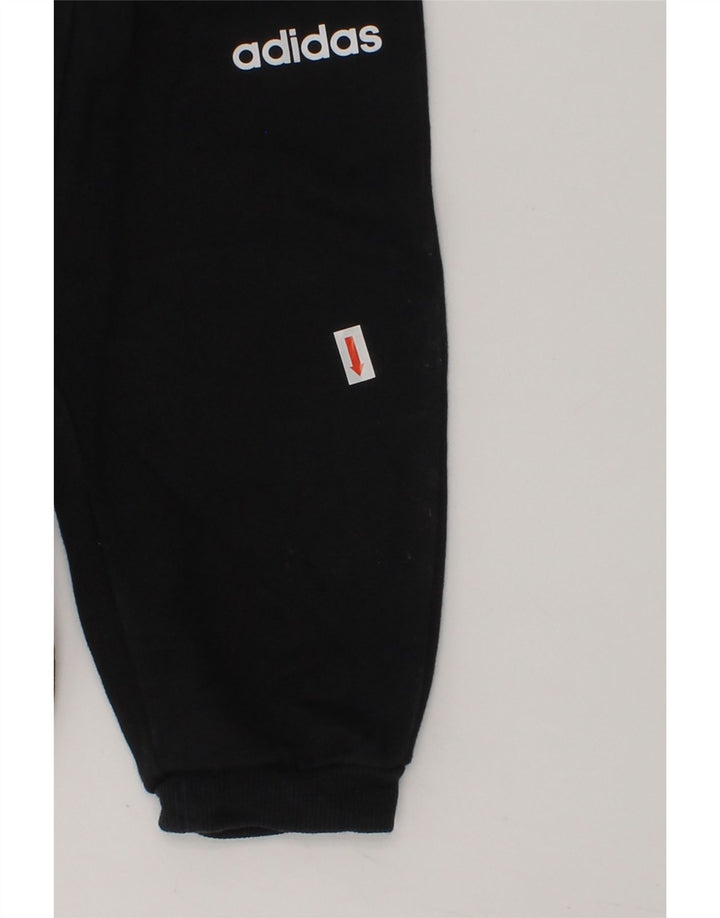 ADIDAS Baby Boys Graphic Joggers Tracksuit Trousers 6-9 Months Black | Vintage Adidas | Thrift | Second-Hand Adidas | Used Clothing | Messina Hembry 