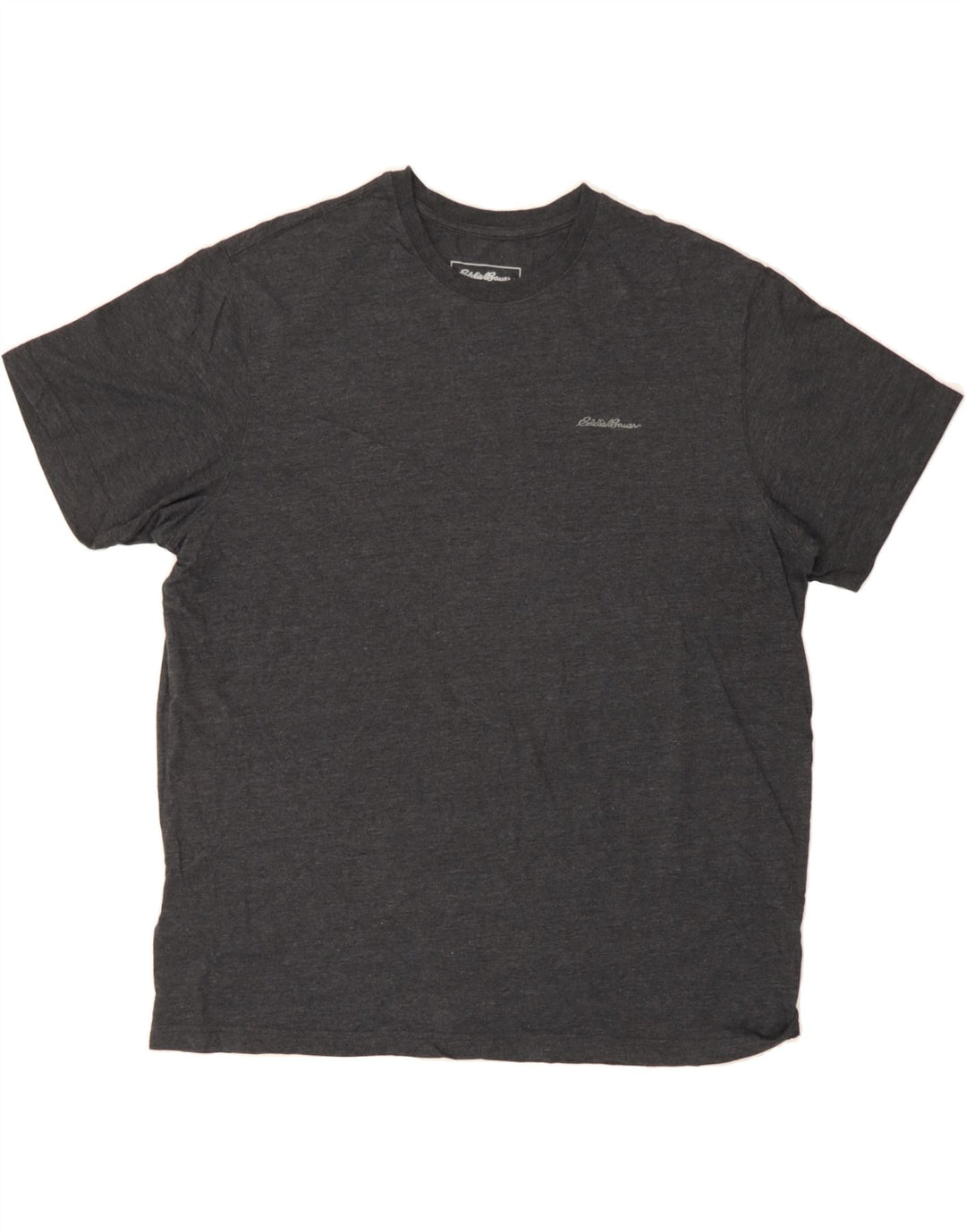 EDDIE BAUER Mens T-Shirt Top XL Grey Cotton Vintage Eddie Bauer and Second-Hand Eddie Bauer from Messina Hembry 