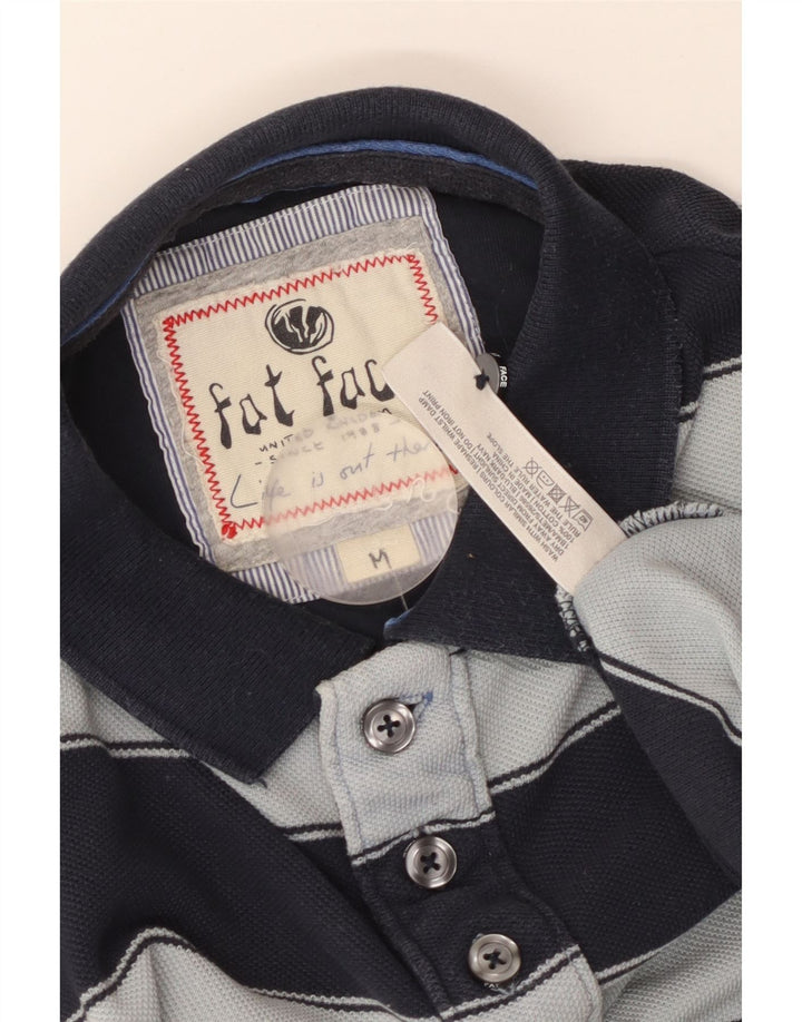 FAT FACE Poloshirt til mænd Medium Navyblå stribet bomuld