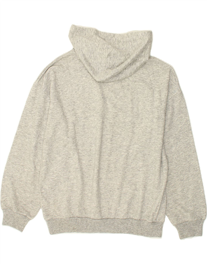 VINTAGE Mens Graphic Hoodie Jumper Large Grey Vintage Vintage and Second-Hand Vintage from Messina Hembry 