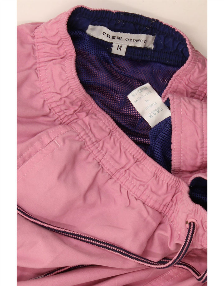 Crew Clothing Mens Swimming Shorts Medium  Pink Polyester