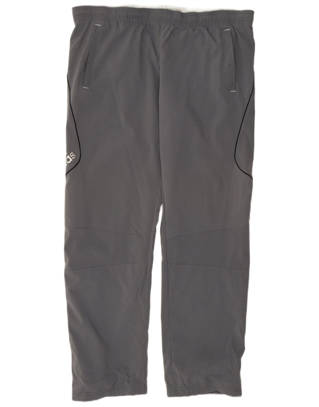 ADIDAS Pantalón de chándal gráfico para hombre Poliéster gris grande