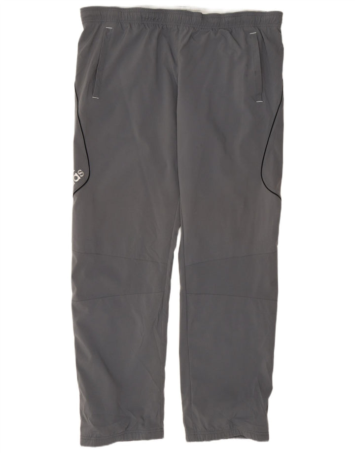 ADIDAS Pantalón de chándal gráfico para hombre Poliéster gris grande