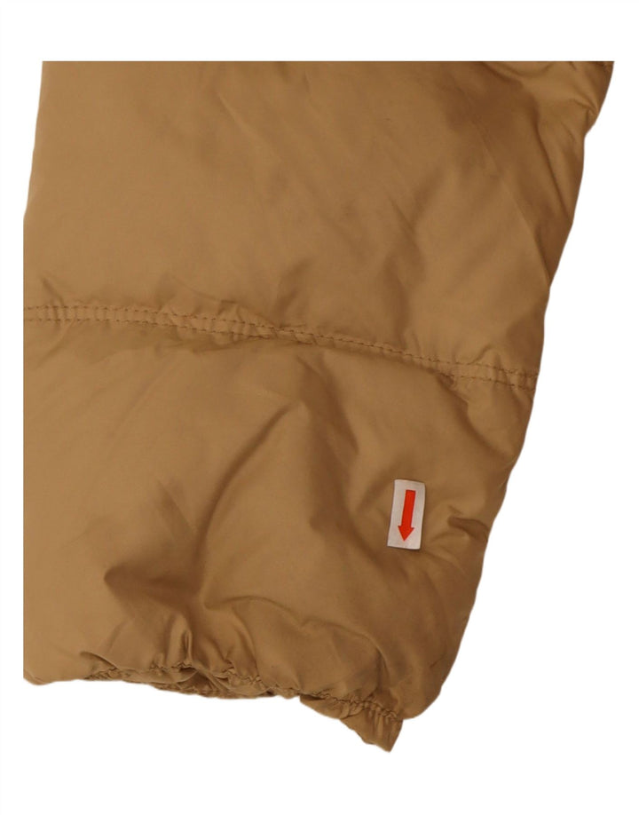 MARINA YACHTING Womens Hooded Padded Jacket IT 48 XL Beige Polyester Vintage Marina Yachting and Second-Hand Marina Yachting from Messina Hembry 