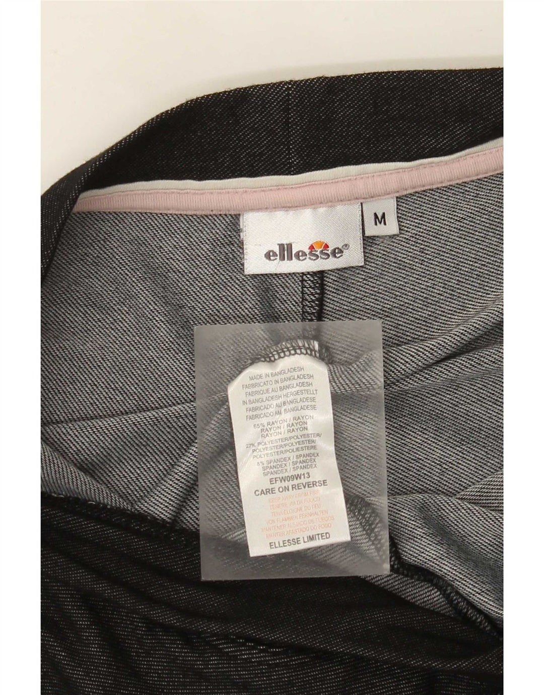 Γυναικείο κολάν Ellesse UK 12 Medium Black Rayon